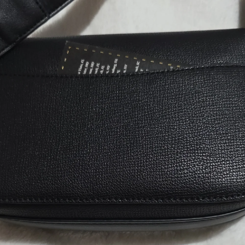 Ted Baker Black Crossbody‎ Bag with Gold Accents